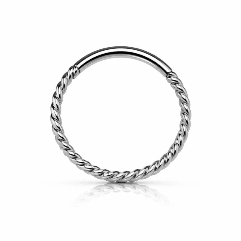 Titanyum Clicker Halka TC002 — silver