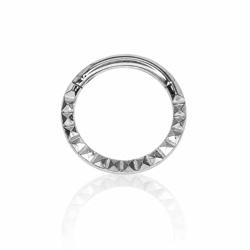 Titanyum Clicker Halka TC003 — silver