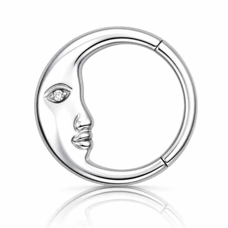 Titanyum Clicker Halka TC009 — silver