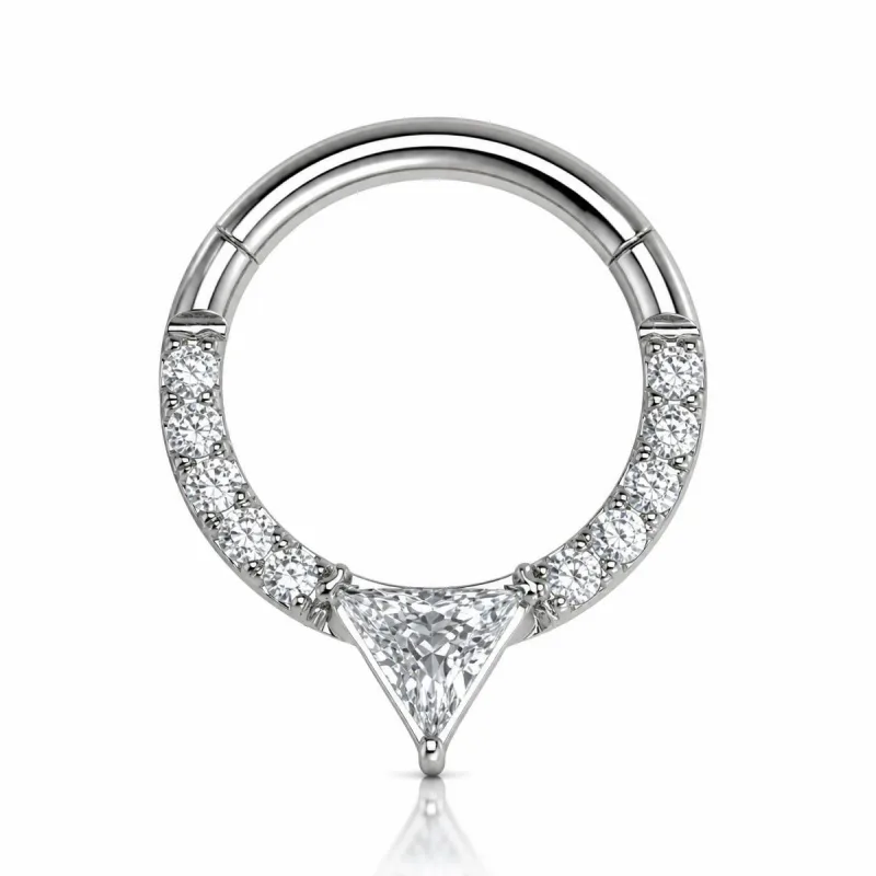 Titanyum Clicker Halka TC010 — silver