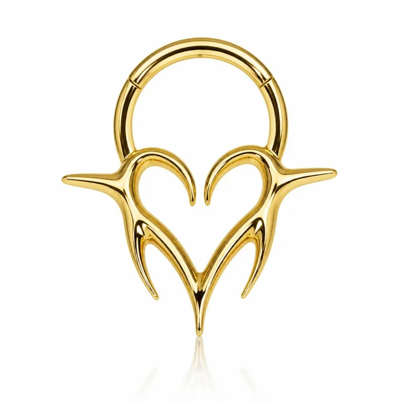 Titanyum Clicker Halka TC011 — gold