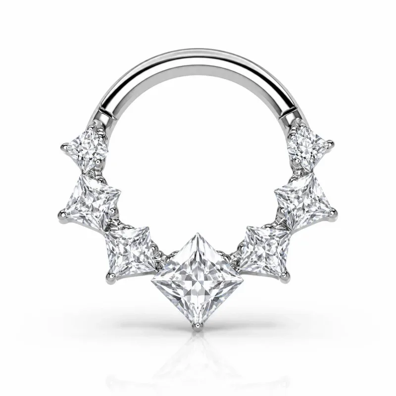 Titanyum Clicker Halka TC014 — silver