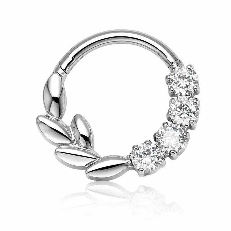 Titanyum Clicker Halka TC015 — silver