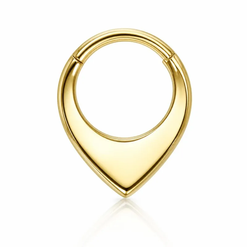 Titanyum Clicker Halka TC018 — gold
