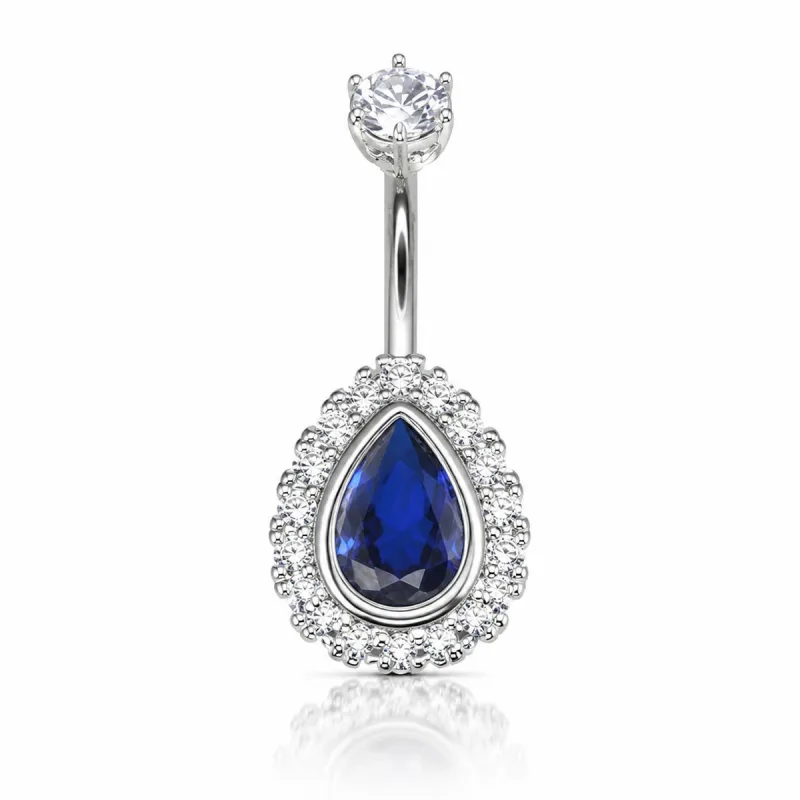 Titanyum Göbek Piercing TG004 — silver