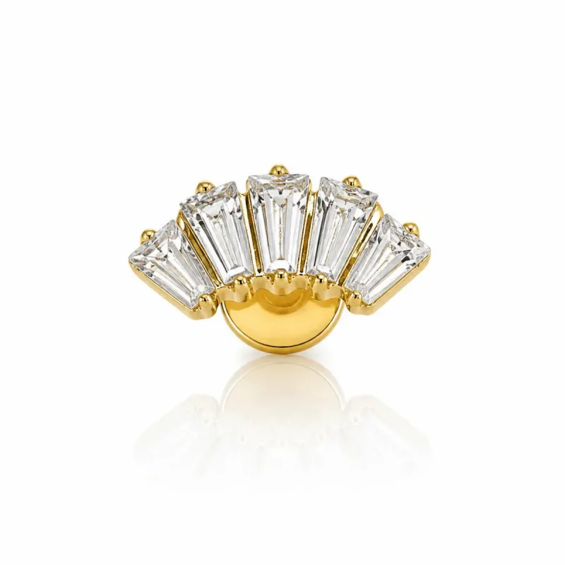 Titanyum Baget Kemer Piercing — gold