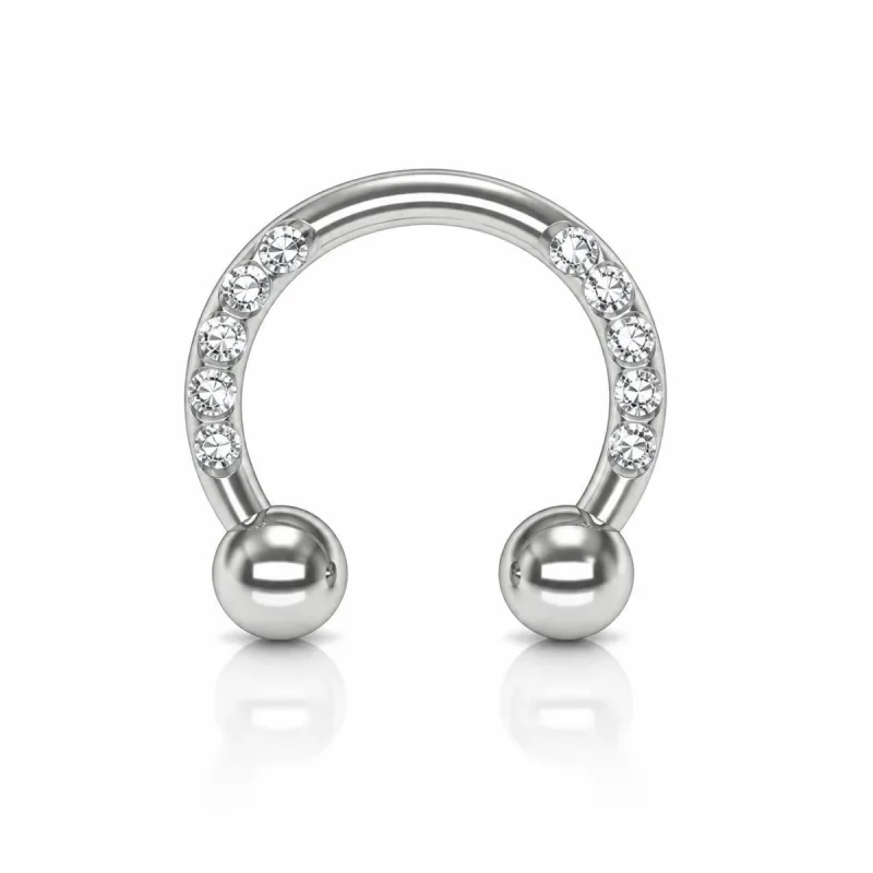 Titanyum Halka Piercing TZ005 — silver